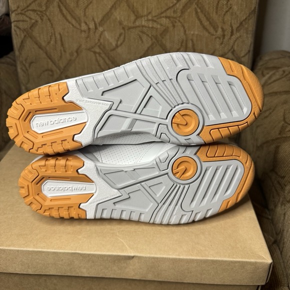 New Balance 650R Canyon Gold White High‎ Top Sneakers - BB650RCL Size 7D - Picture 7 of 10